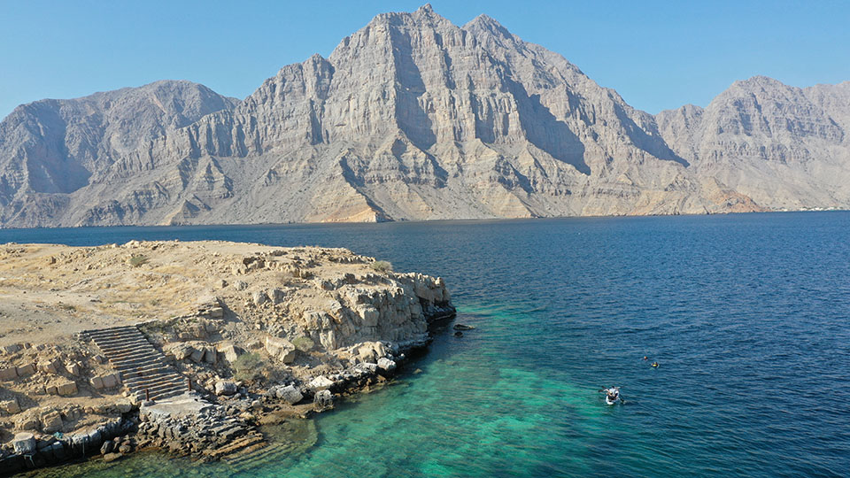 Musandum known as the Norway of Arabia is home to the only desert fjords.