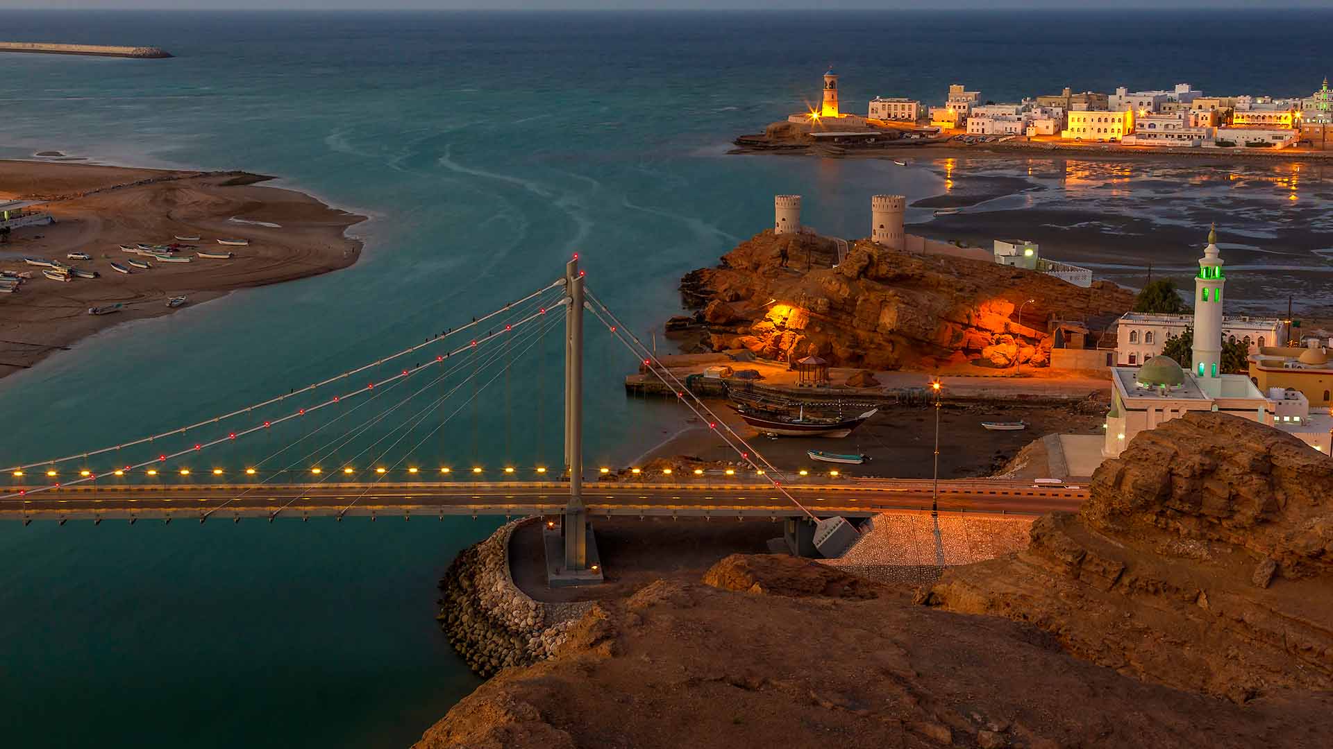 Port city of Sur, Oman