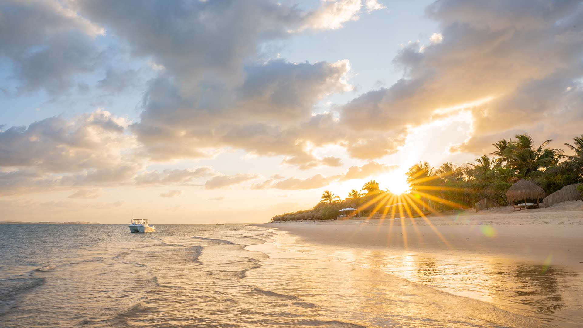 Sunset on Benguerra Island, Mozambique