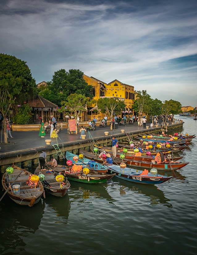 Vietnam_HoiAn_638x825 Vietnam’s Hoi An’s colourful lantern boats along the waterfront