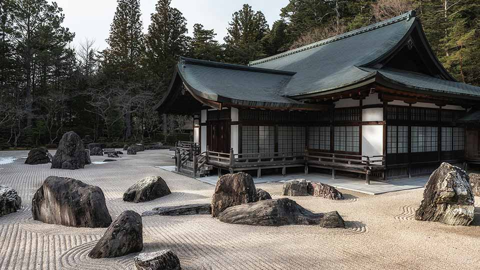 Zen Garden in Japan
